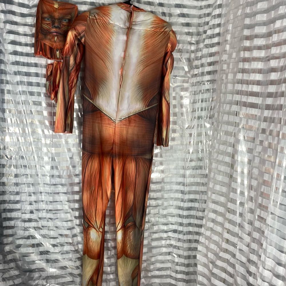 Muscle Man Skin Halloween Costume - Picture 6 of 7